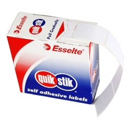 Quik Stik DSRMR1963 Labels Rectangle 19x63mm White PK280